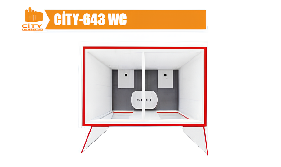 CT 643 WC Model Konteyner